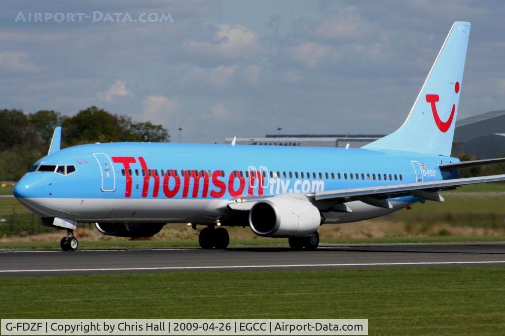 G-FDZF, 2008 Boeing 737-8K5 C/N 35138, Thomson