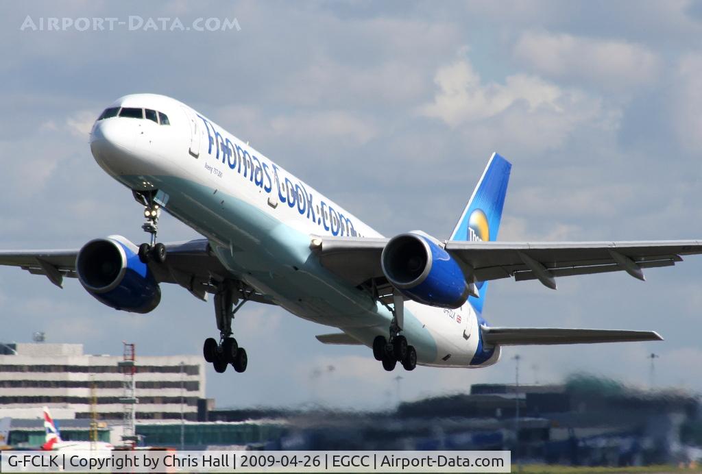 G-FCLK, 1993 Boeing 757-2Y0 C/N 26161, Thomas Cook