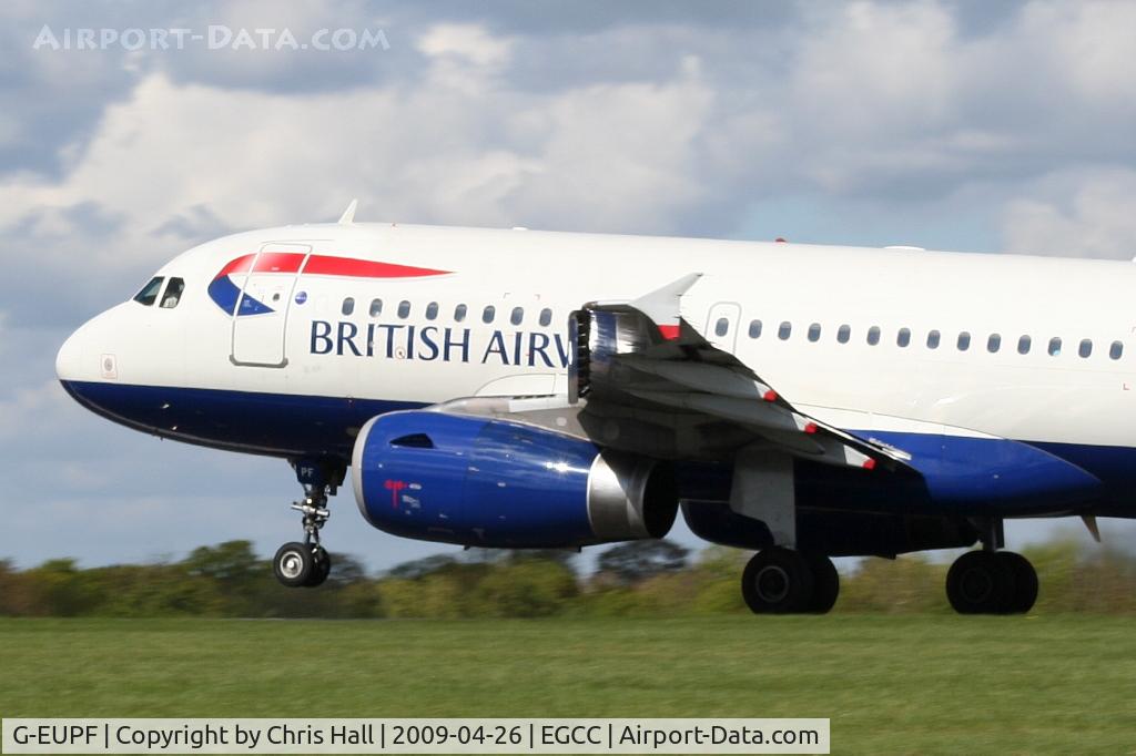 G-EUPF, 2000 Airbus A319-131 C/N 1197, British Airways