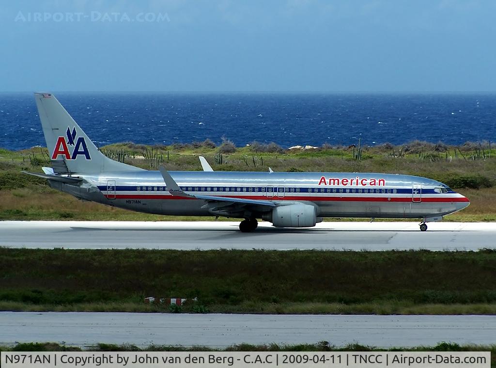 N971AN, 2001 Boeing 737-823 C/N 29547, American Airlines @ CUR
