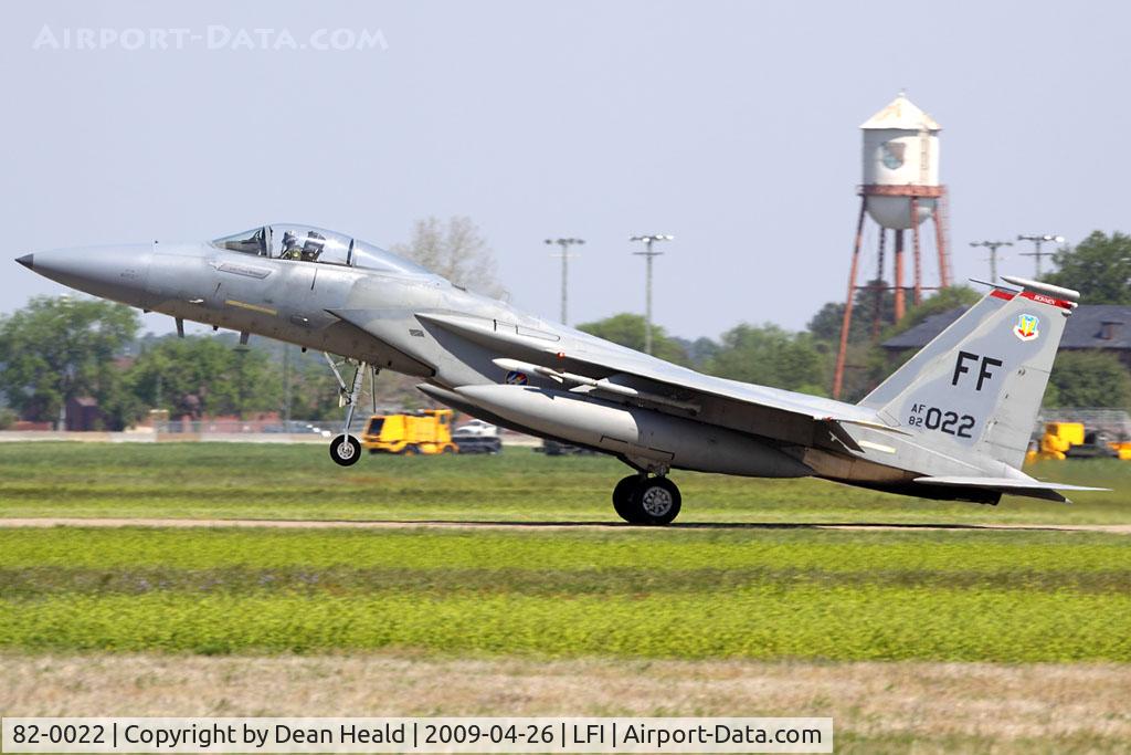 82-0022, 1982 McDonnell Douglas F-15C Eagle C/N 0836/C253, USAF McDonnell Douglas F-15C Eagle 82-0022 from the 71st FS 