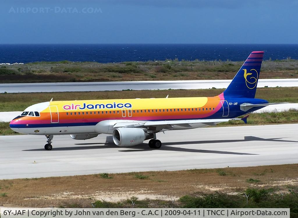 6Y-JAF, 1996 Airbus A320-214 C/N 624, Air Jamaica @ CUR