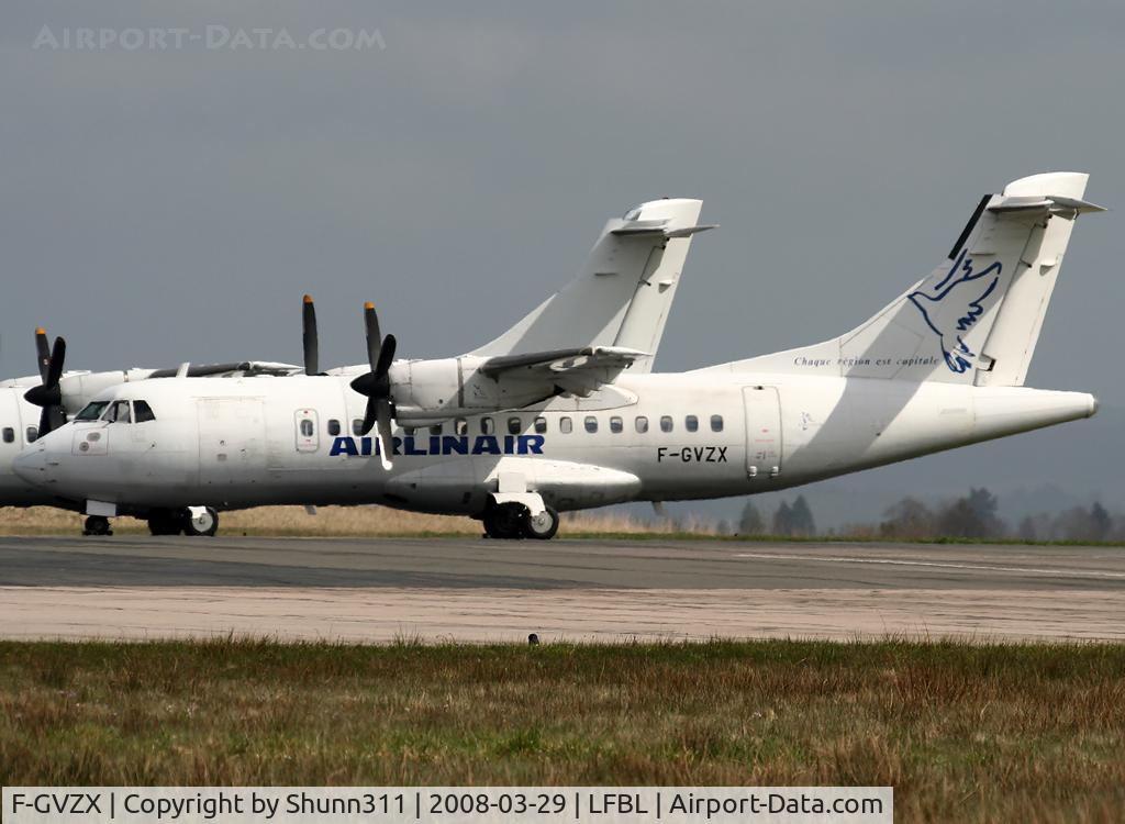 F-GVZX, 1986 ATR 42-300 C/N 011, Parked...