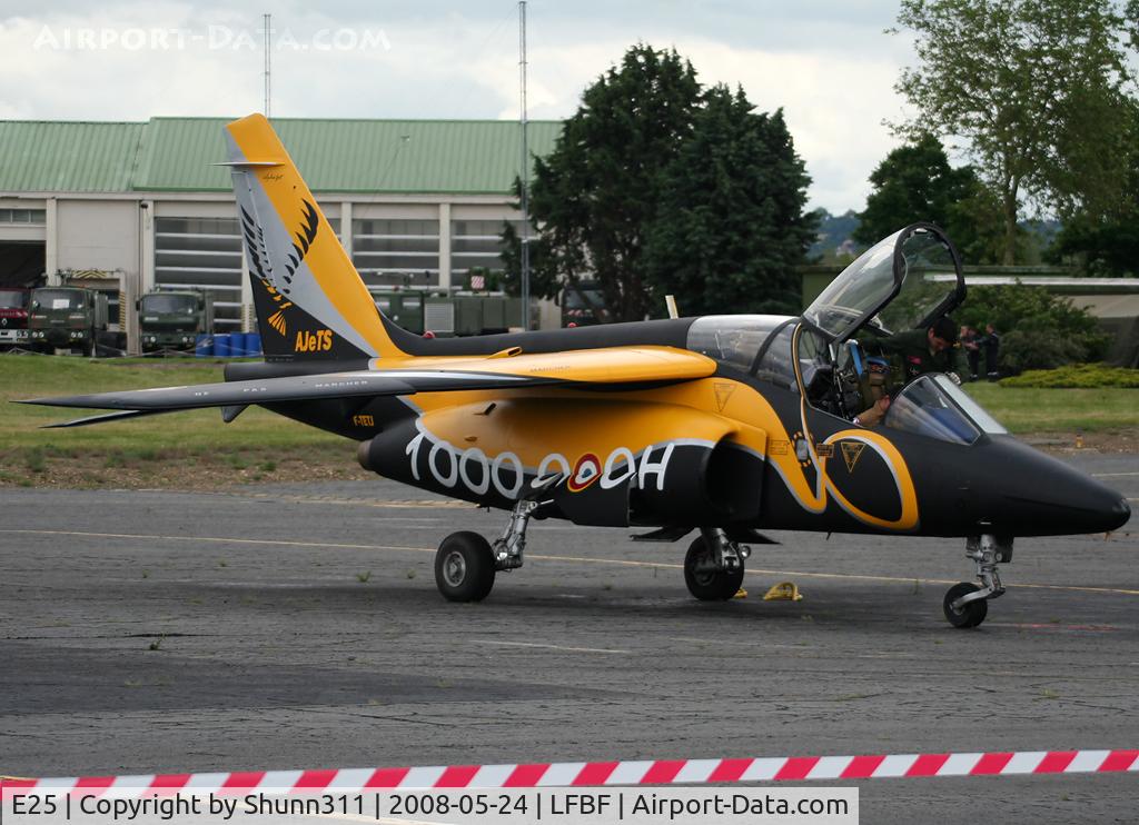 E25, Dassault-Dornier Alpha Jet E C/N E25, Participant of the AirExpo Airshow 2008