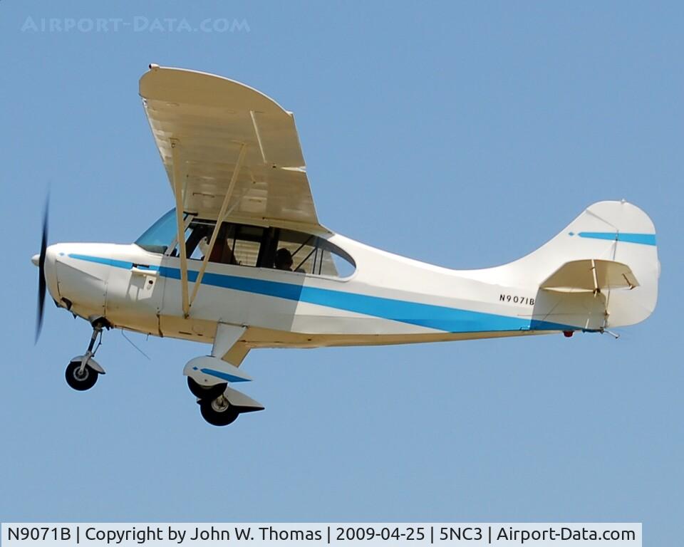 N9071B, 1958 Champion 7FC C/N 7FC-155, Departing runway 31