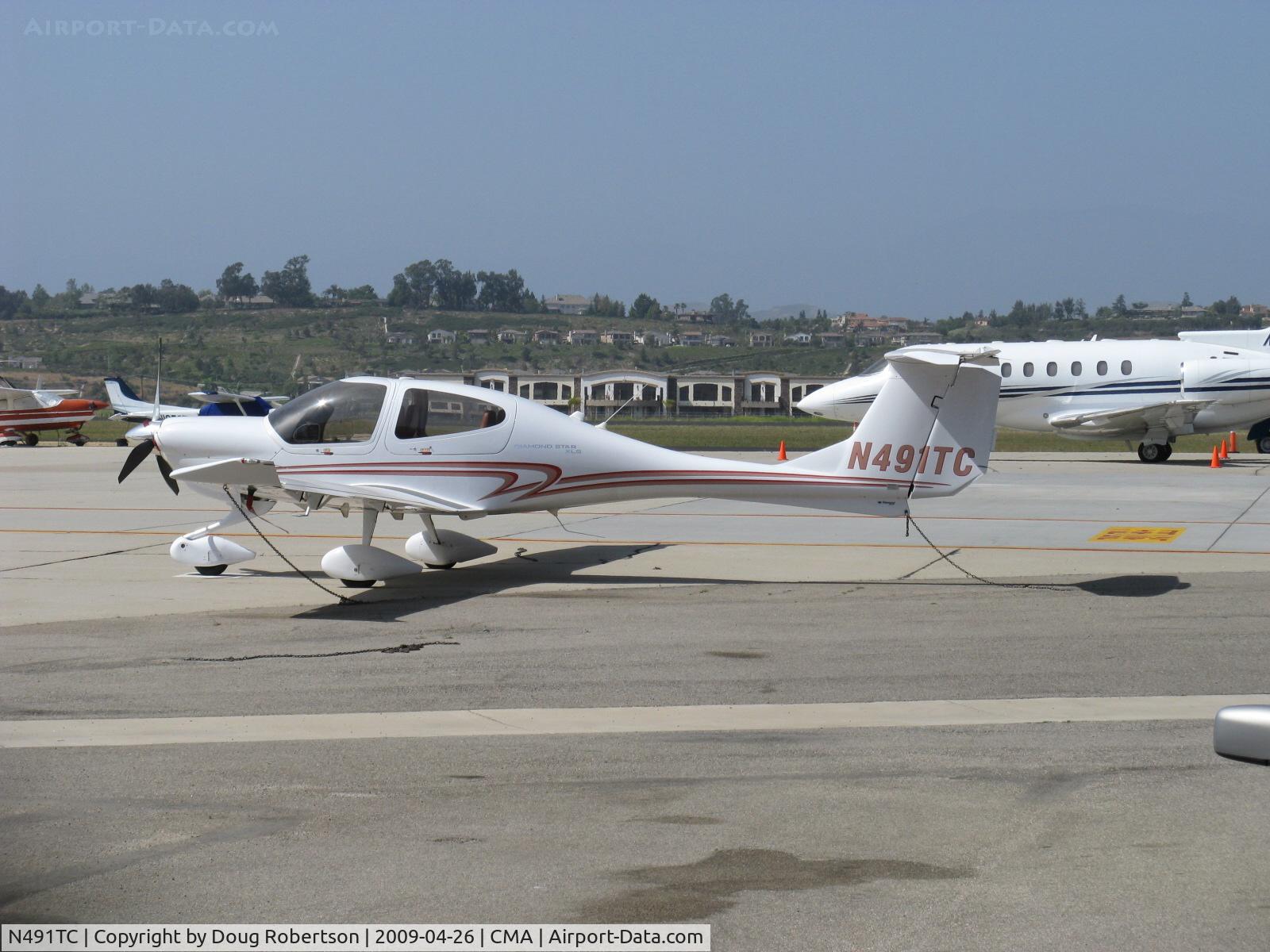 N491TC, 2008 Diamond DA-40 Diamond Star C/N 40.914, 2008 Diamond Aircraft Ind. Inc. DA-40 DIAMOND STAR, Lycoming IO-360-MIA+ 180 Hp, Lasar electronic ignition