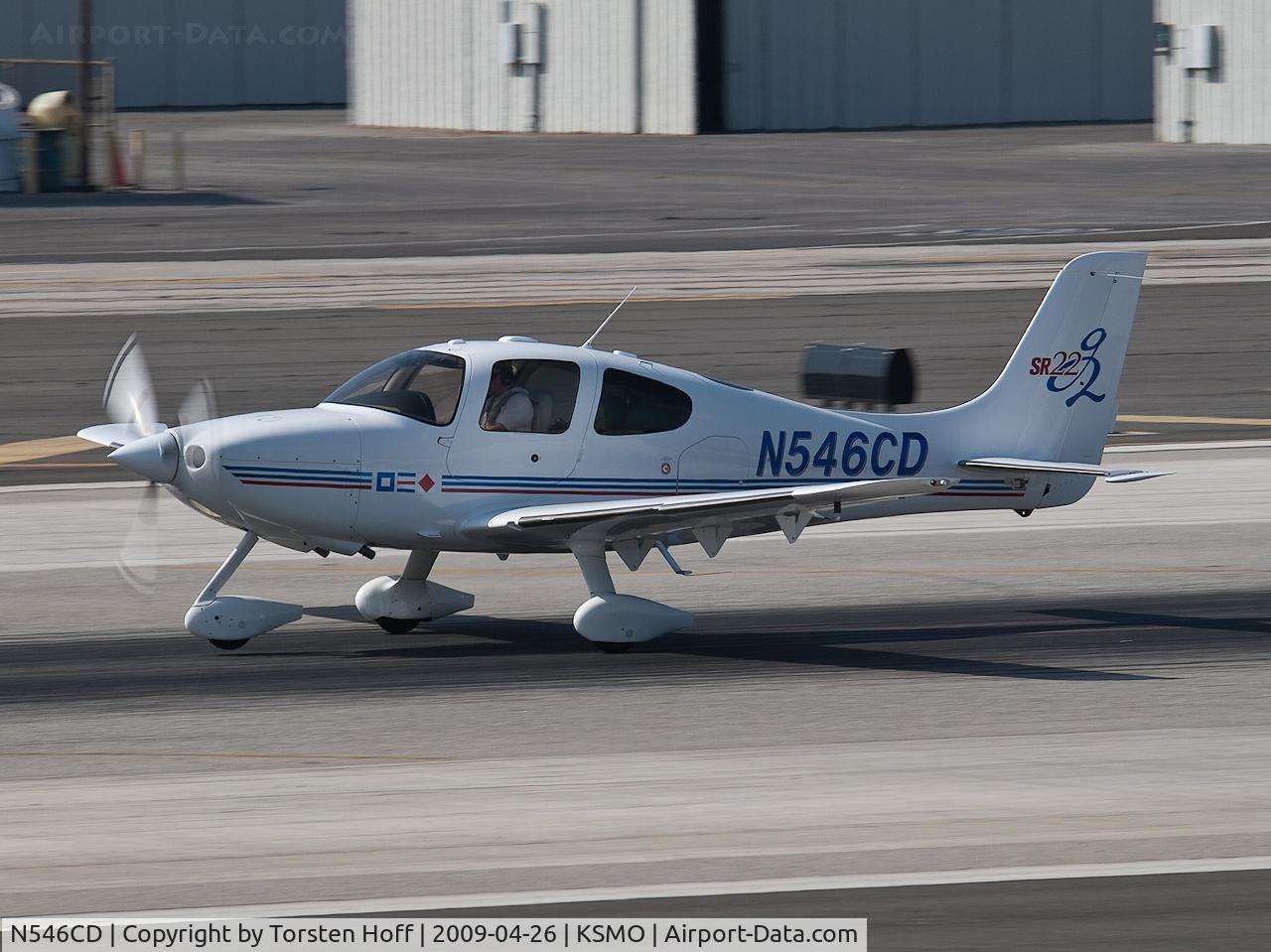 N546CD, 2005 Cirrus SR22 G2 C/N 1627, N546CD departing from RWY 21