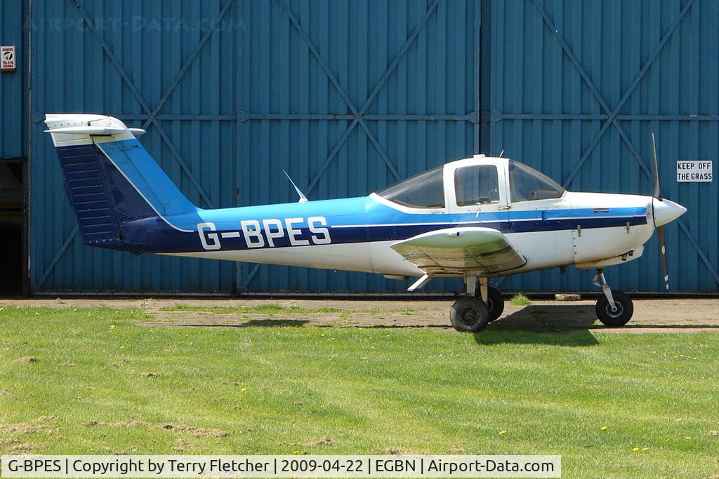 G-BPES, 1981 Piper PA-38-112 Tomahawk Tomahawk C/N 38-81A0064, Piper Tomahawk of the local Flying School at Tollerton