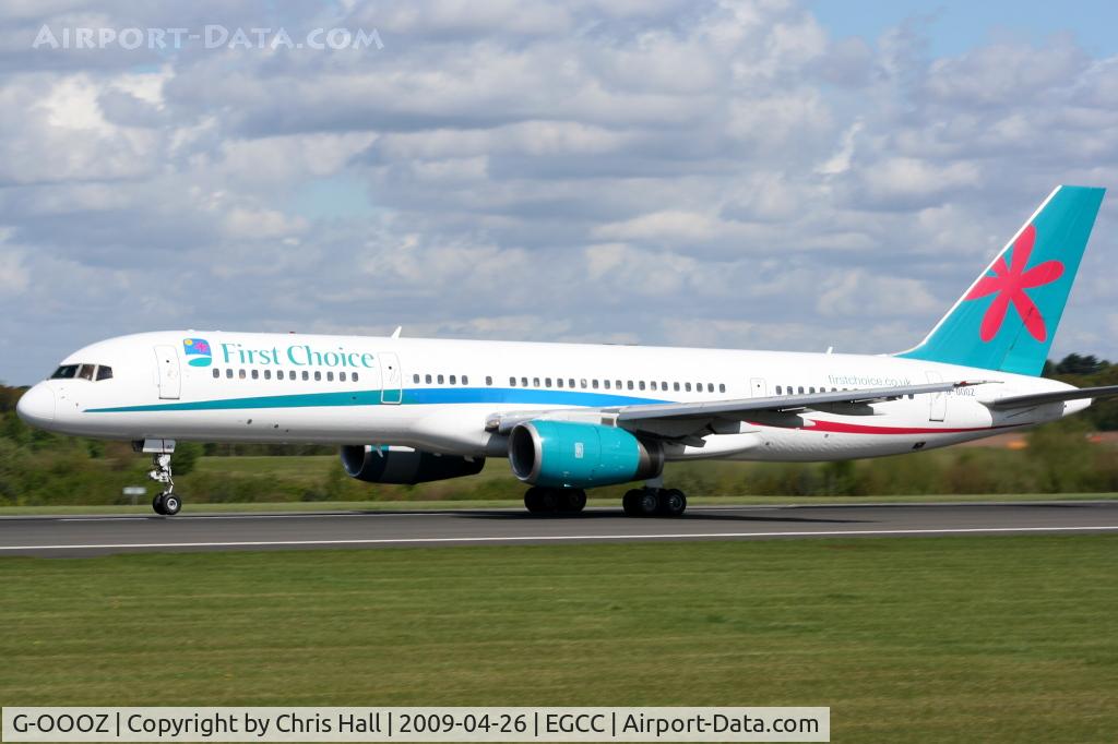 G-OOOZ, 1992 Boeing 757-236 C/N 25593, First Choice