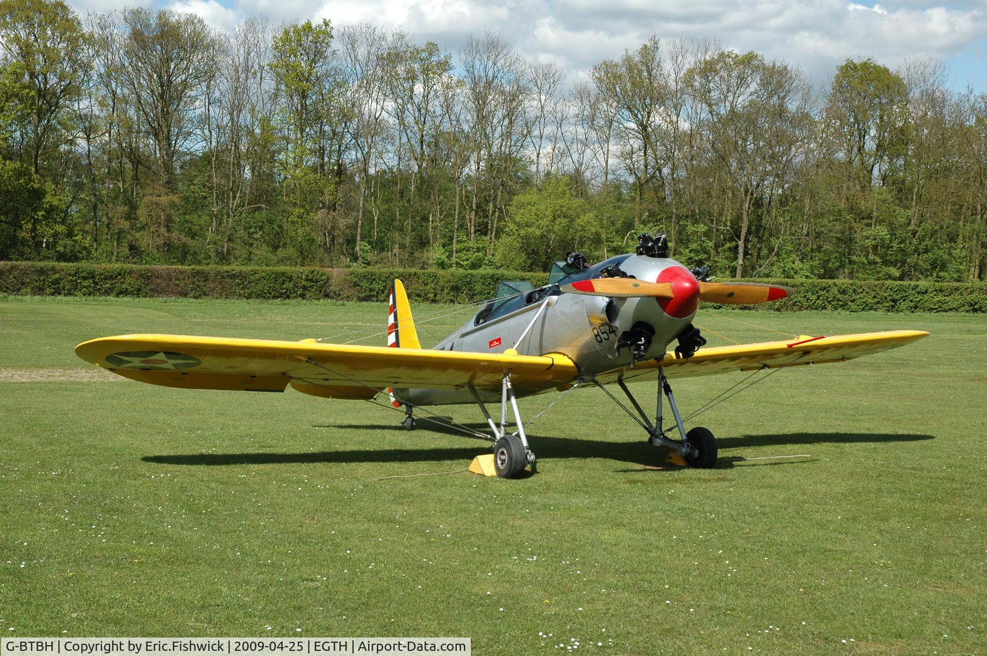 G-BTBH, 1942 Ryan PT-22 Recruit (ST3KR) C/N 2063, 3. G-BTBH at Shuttleworth (Old Warden) Aerodrome. for a special occasion
