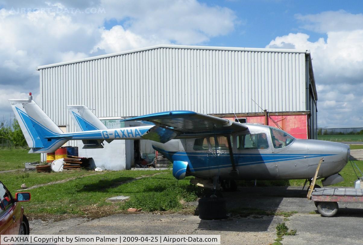 G-AXHA, 1966 Cessna 337A Super Skymaster C/N 337-0484, Cessna 337 stored at Little Staughton