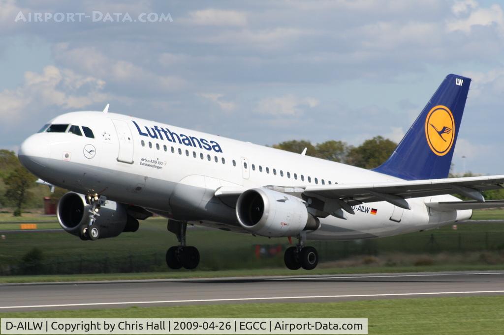 D-AILW, 1998 Airbus A319-114 C/N 853, Lufthansa