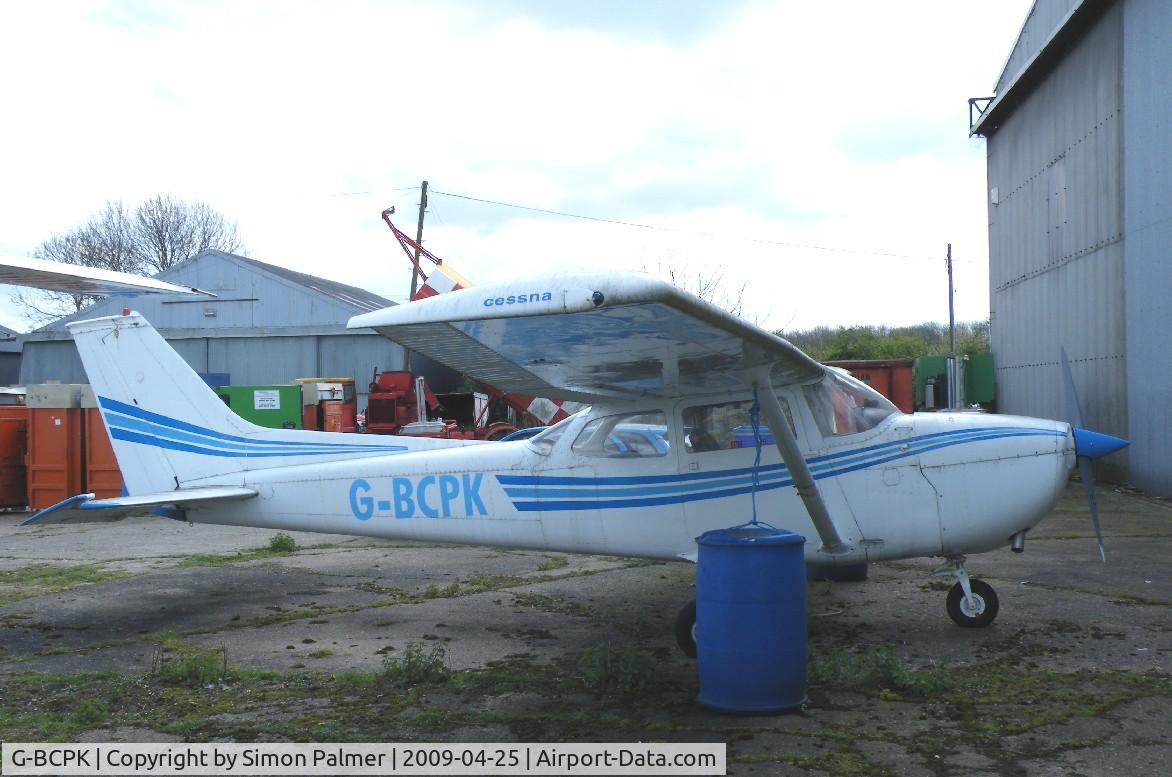 G-BCPK, 1974 Reims F172M Skyhawk Skyhawk C/N 1194, Cessna 172 stored at Little Staughton