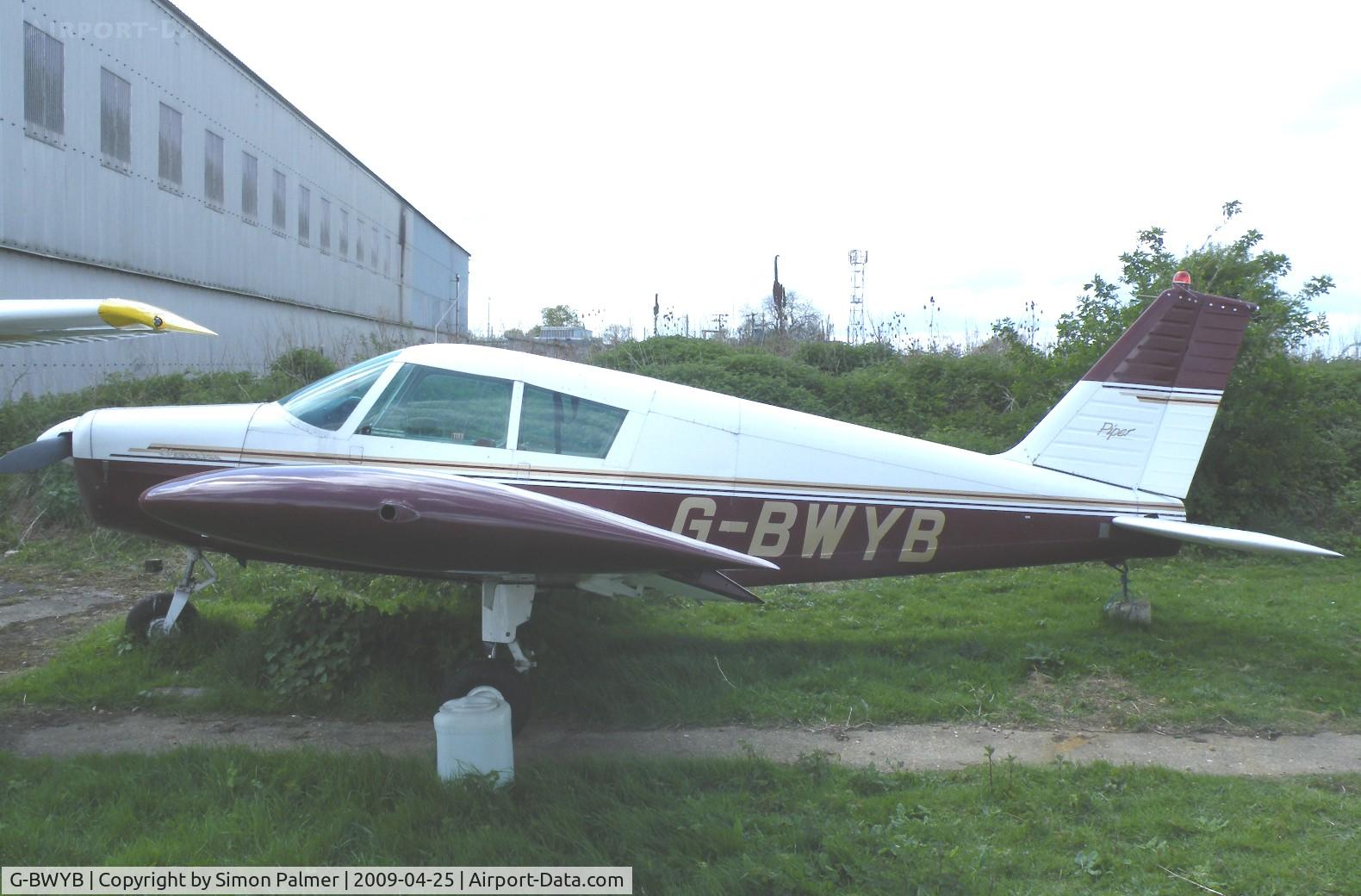 G-BWYB, 1961 Piper PA-28-160 Cherokee Cherokee C/N 28-263, Stored Cherokee at Little Staughton