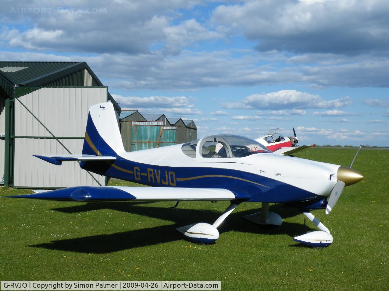 G-RVJO, 2007 Vans RV-9A C/N PFA 320-13778, Vans RV-9A based at Hinton-in-the-Hedges
