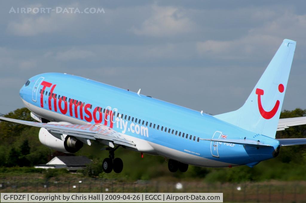 G-FDZF, 2008 Boeing 737-8K5 C/N 35138, Thomson