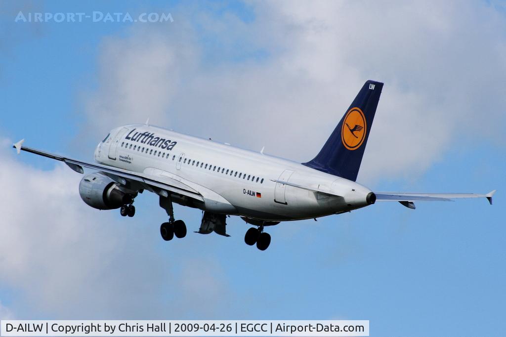 D-AILW, 1998 Airbus A319-114 C/N 853, Lufthansa
