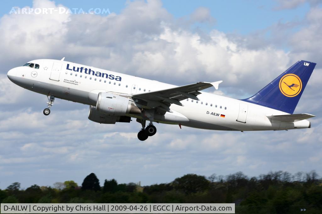 D-AILW, 1998 Airbus A319-114 C/N 853, Lufthansa