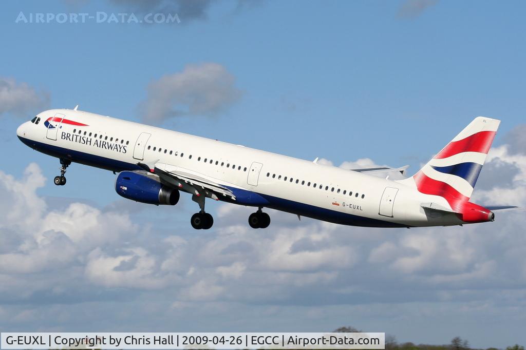 G-EUXL, 2007 Airbus A321-231 C/N 3254, British Airways
