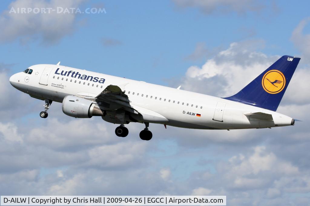 D-AILW, 1998 Airbus A319-114 C/N 853, Lufthansa
