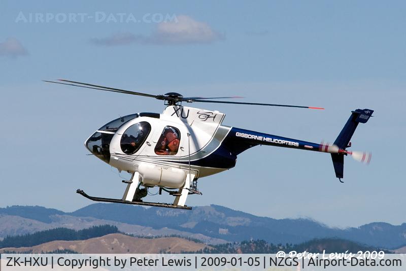ZK-HXU, Hughes 369E C/N 0327E, Gisborne Helicopters Ltd., Gisborne