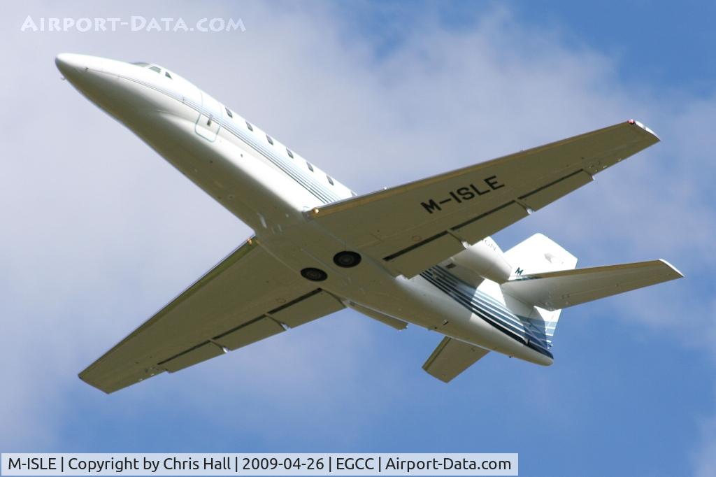 M-ISLE, 2009 Cessna 680 Citation Sovereign C/N 680-0265, Cessna 680 Citation Sovereign owned by Bakewell Industries