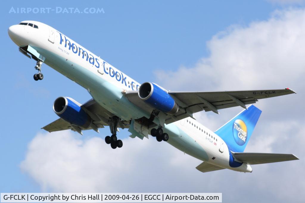 G-FCLK, 1993 Boeing 757-2Y0 C/N 26161, Thomas Cook