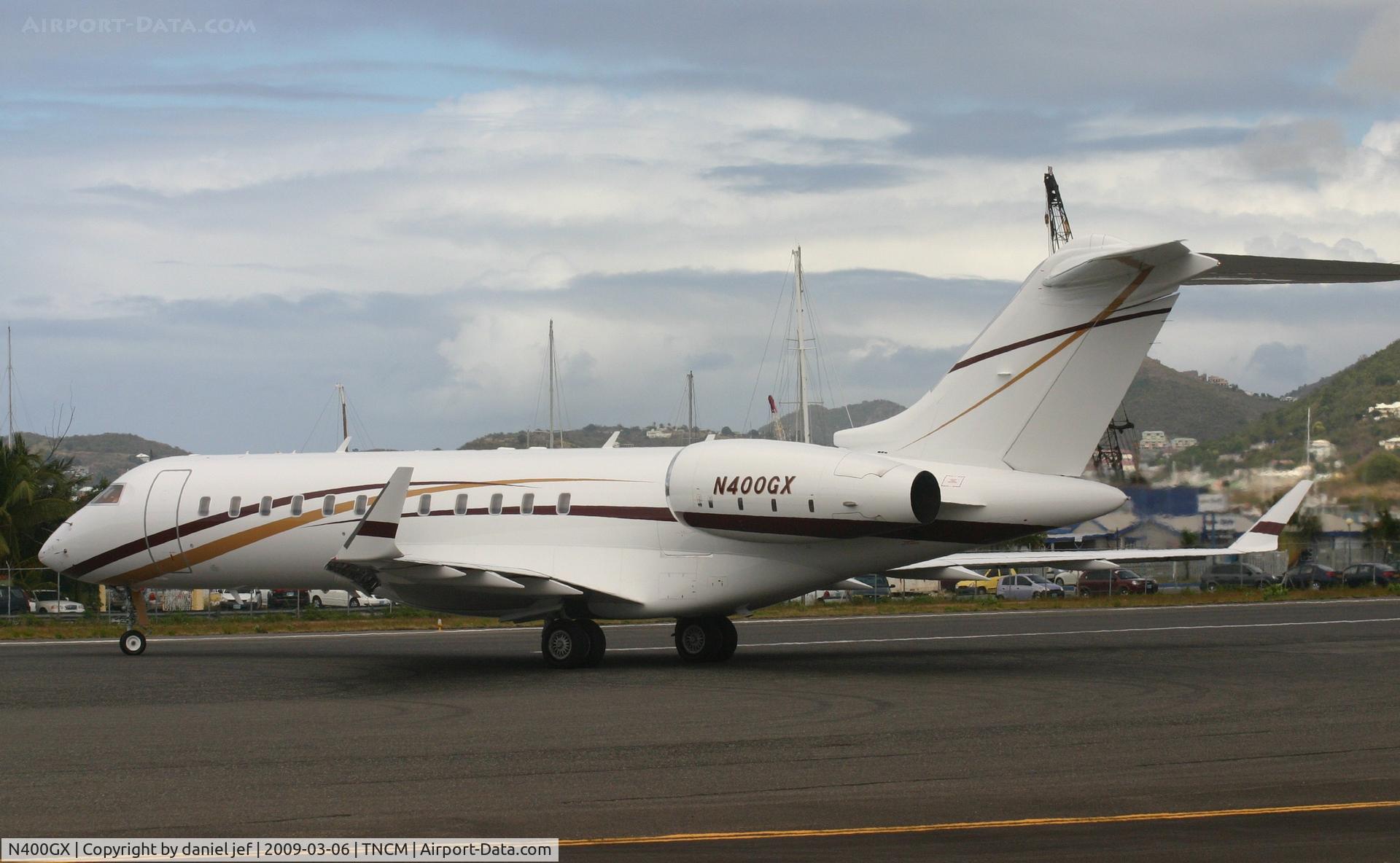 N400GX, 1999 Bombardier BD-700-1A10 Global Express C/N 9037, Landing 10