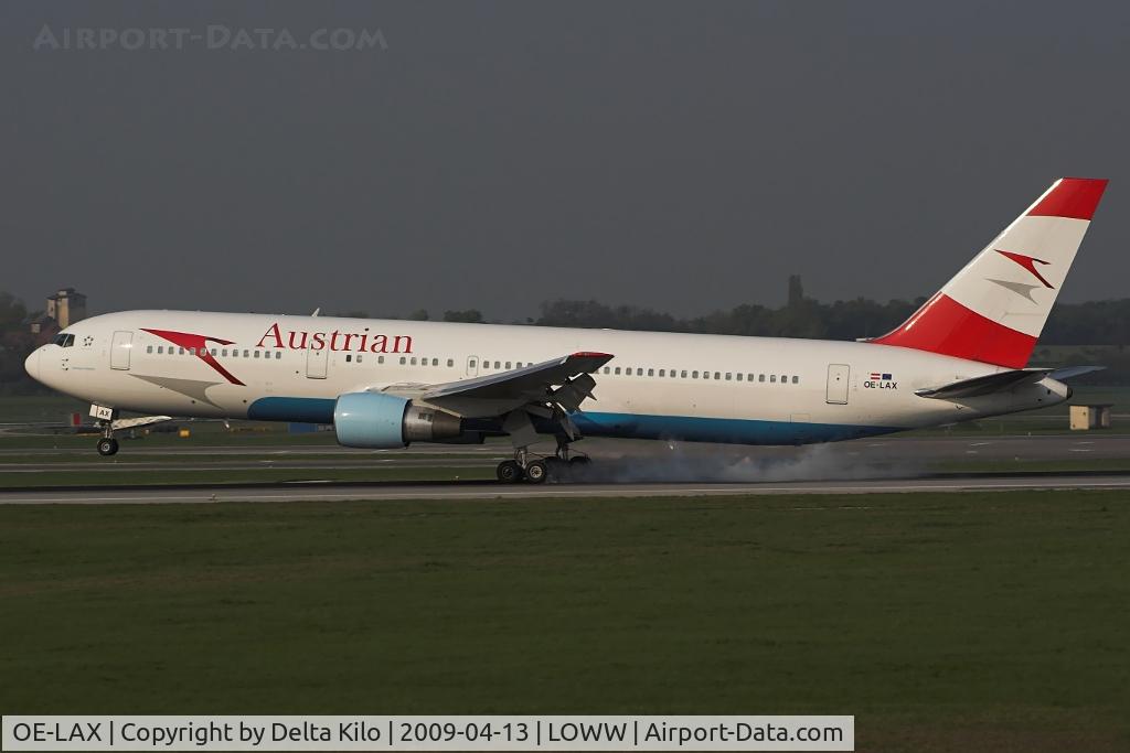 OE-LAX, 1992 Boeing 767-3Z9/ER C/N 27095, AUSTRIAN AIRLINES