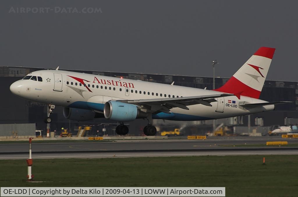 OE-LDD, 2005 Airbus A319-112 C/N 2416, AUSTRIAN AIRLINES
