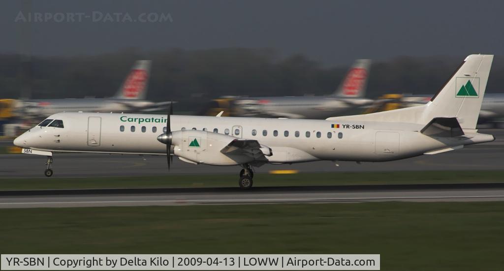 YR-SBN, 1997 Saab 2000 C/N 2000-044, CARPATAIR