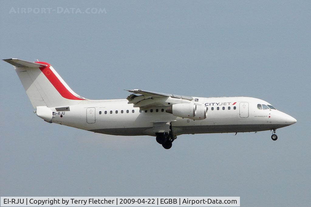 EI-RJU, 2000 British Aerospace Avro 146-RJ85A C/N E2367, RJ85 at BHX