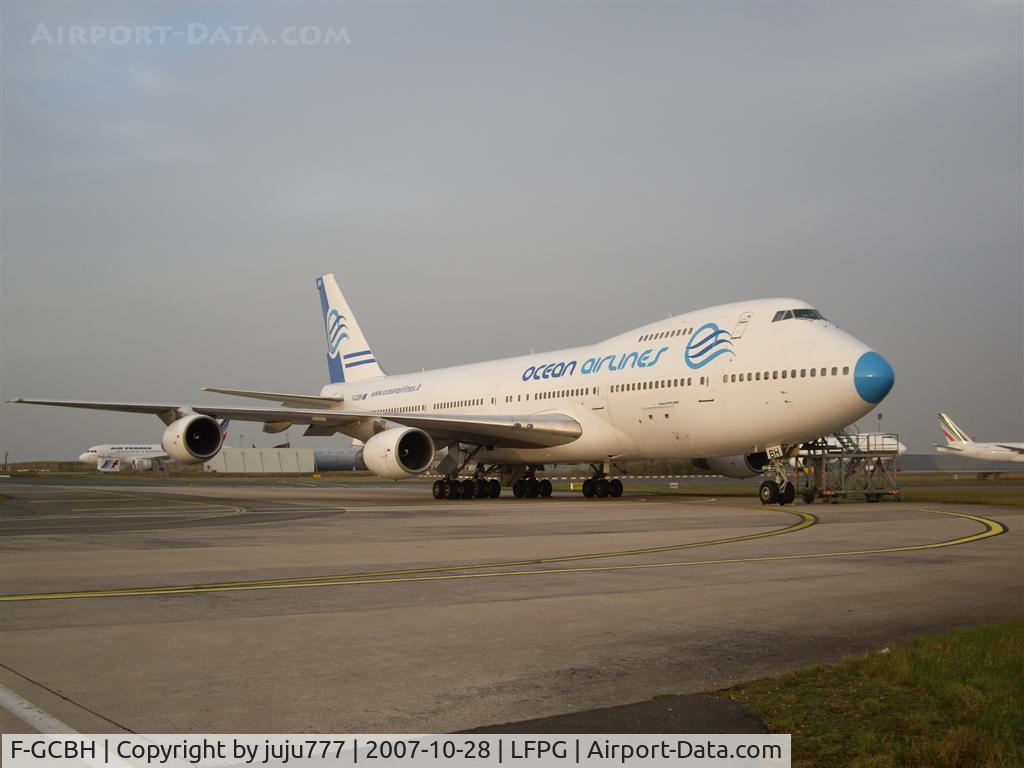 F-GCBH, 1986 Boeing 747-228B C/N 23611, on transit at Paris CDG