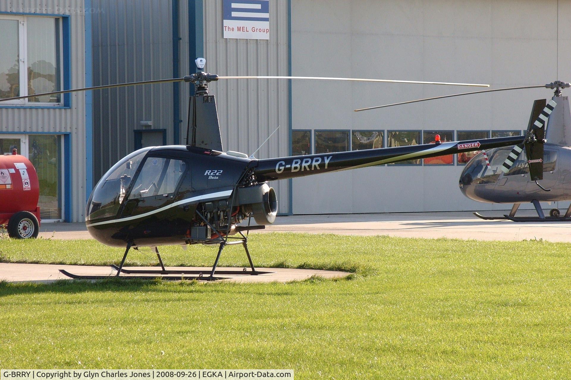 G-BRRY, 1989 Robinson R22 Beta C/N 1193, Owned by Fast Helicopters.