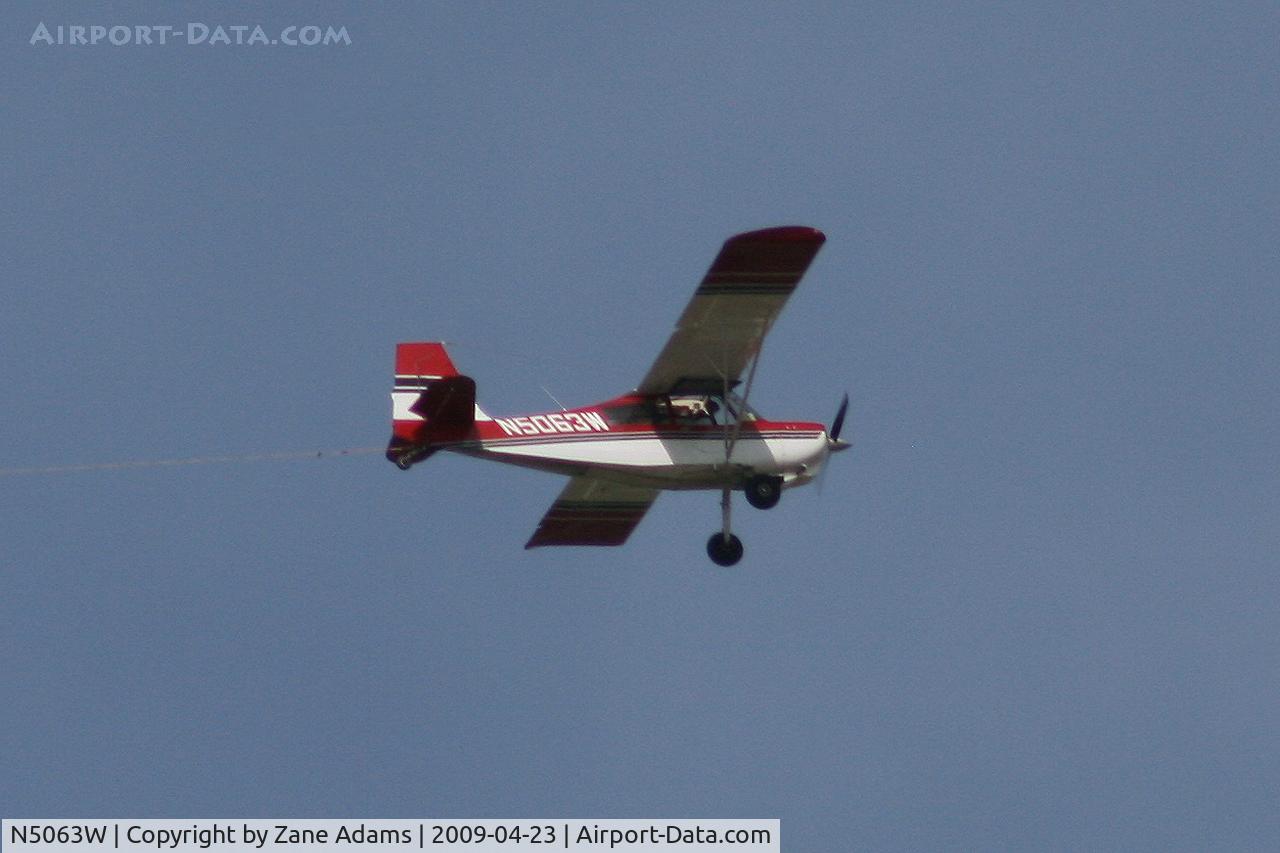 N5063W, 1980 Bellanca 8GCBC C/N 331-80, Banner Towing over Fort Worth, TX