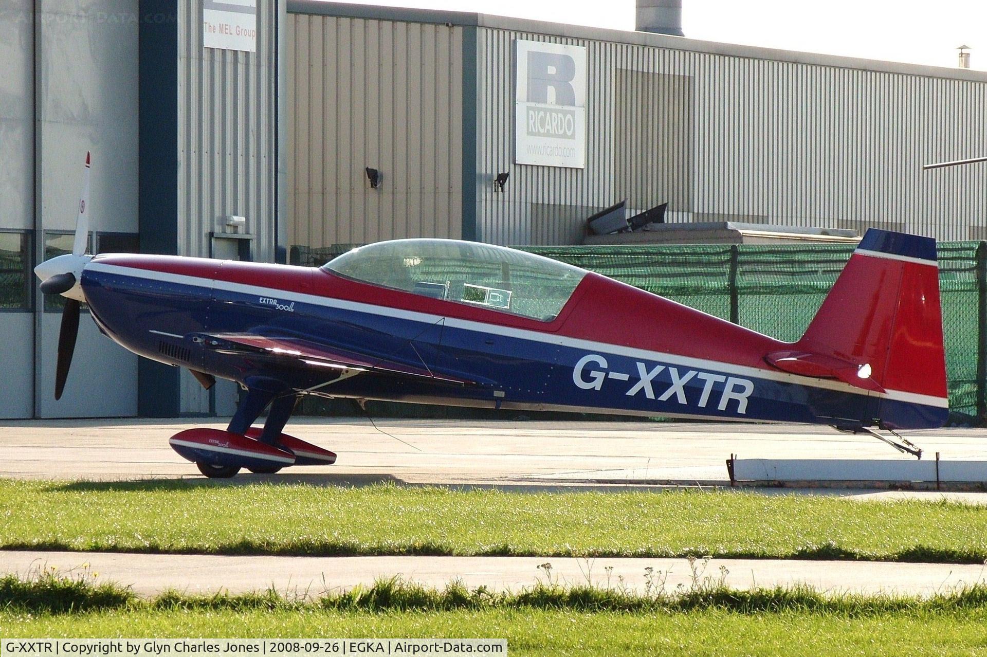 G-XXTR, 2000 Extra EA-300L C/N 126, Previously G-ECCC. Owned by Extreme Aerobatics Ltd.