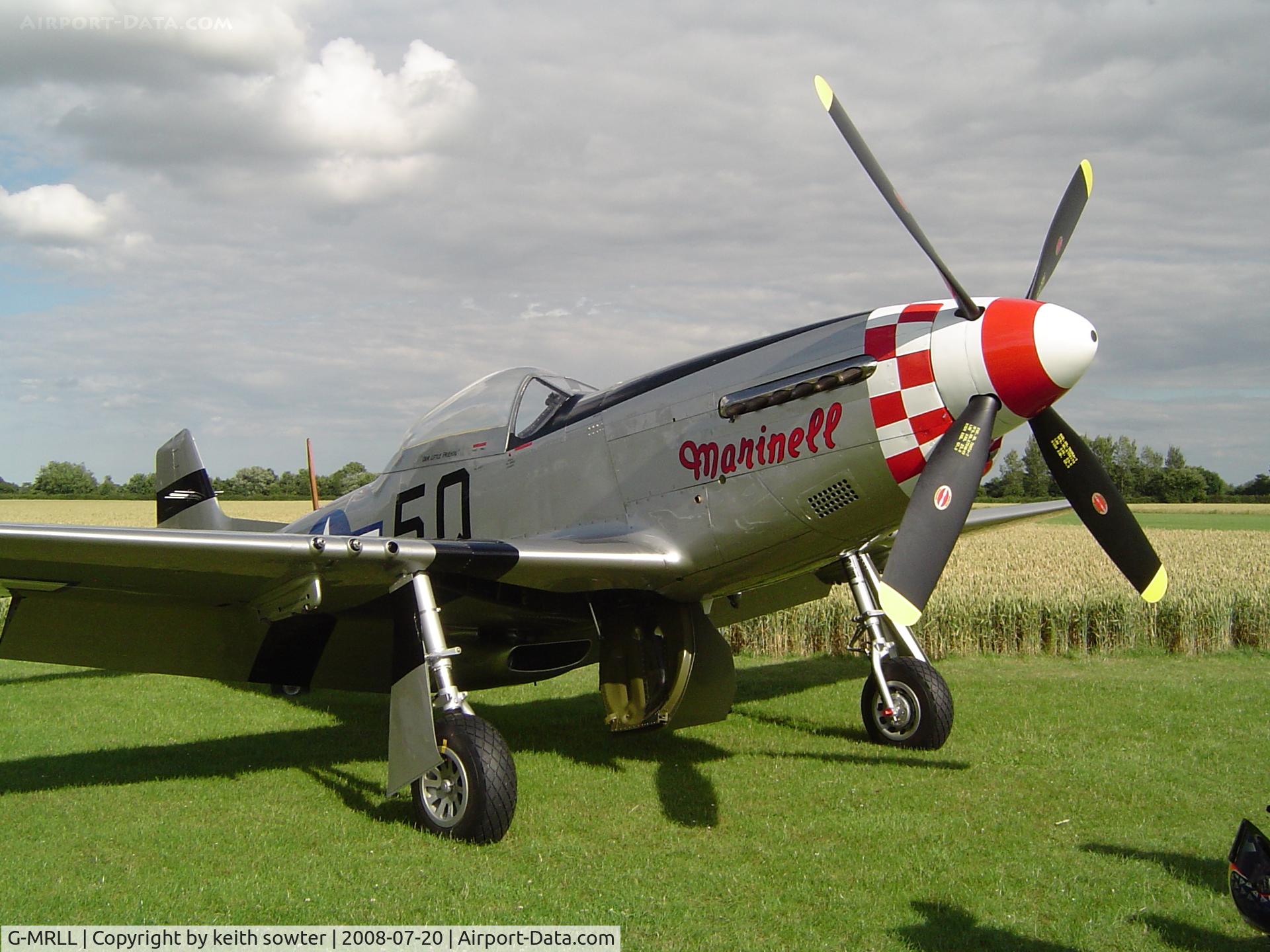 G-MRLL, 1943 North American P-51D Mustang C/N 109-27154, fANASTIC RESTORATION BY mAURICE hAMMOND