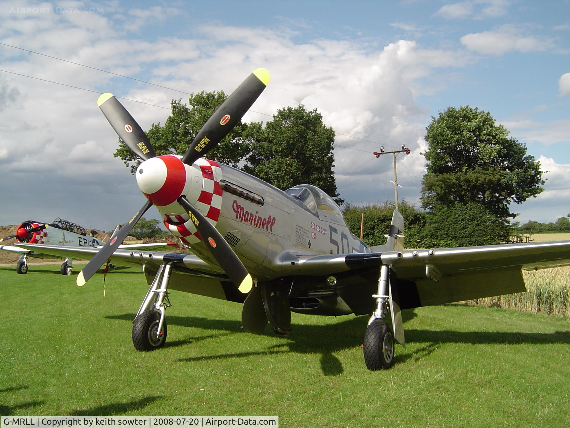 G-MRLL, 1943 North American P-51D Mustang C/N 109-27154, fANASTIC RESTORATION BY mAURICE hAMMOND