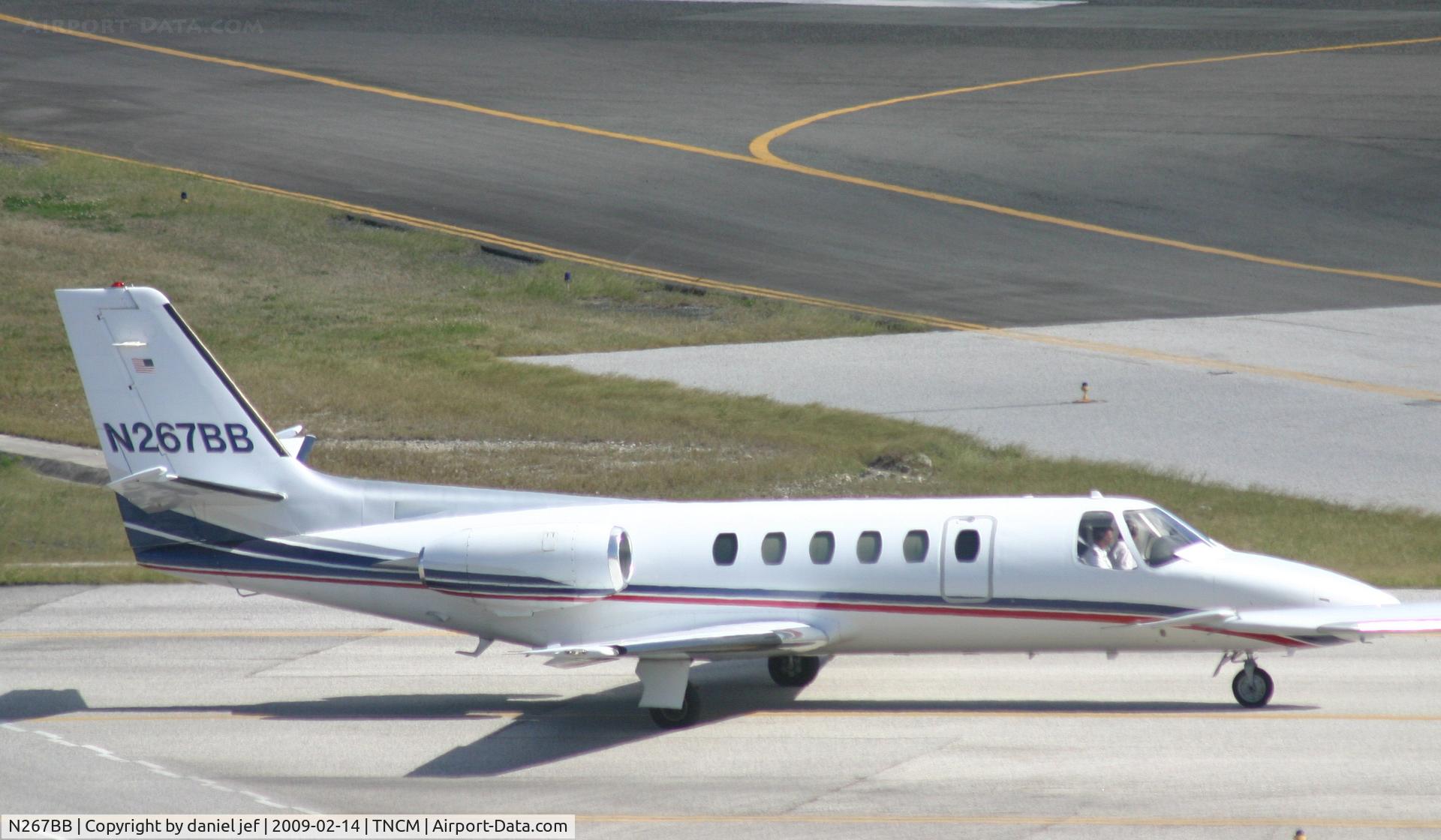 N267BB, 1979 Cessna 550 C/N 550-0067, taxing runway 10