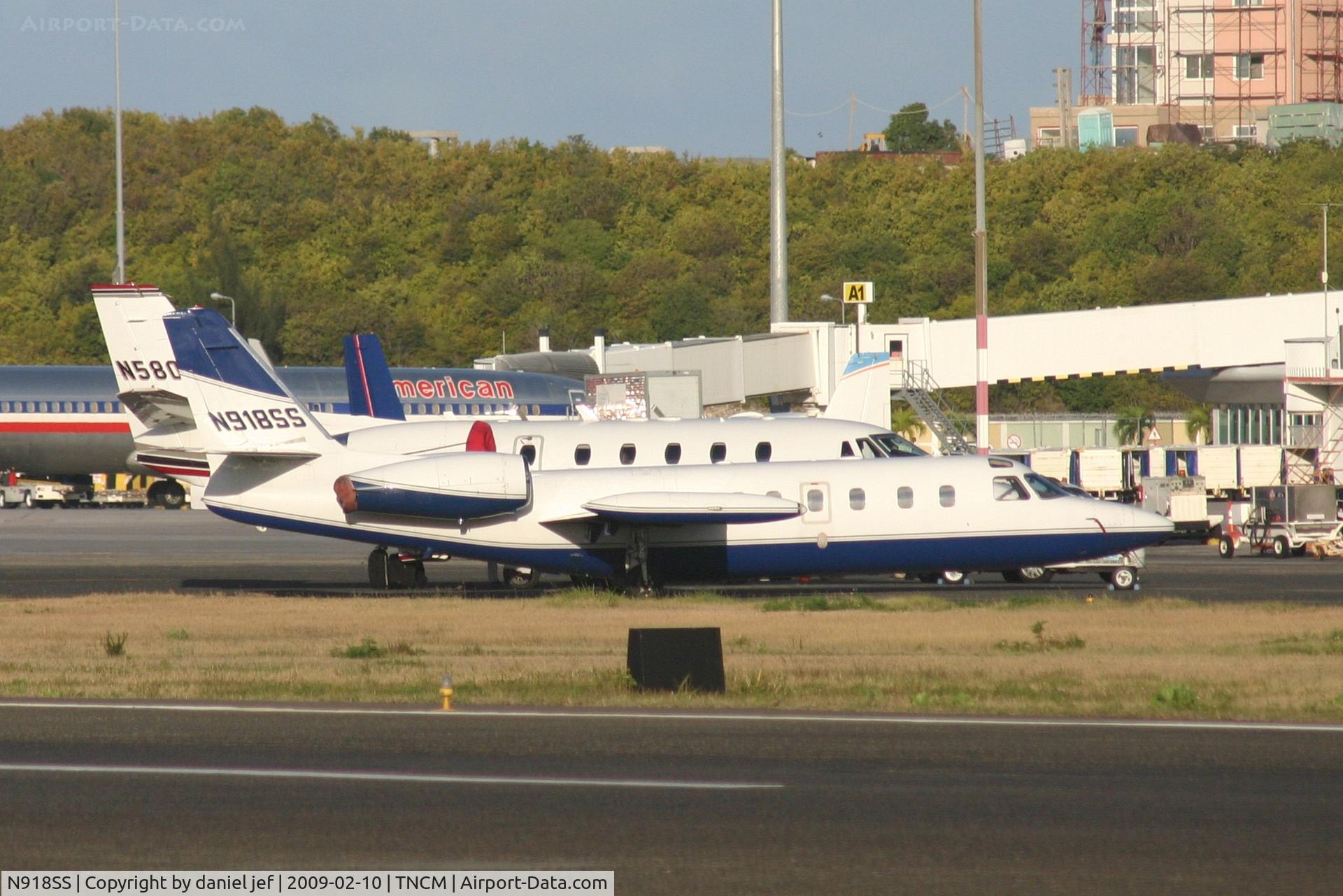 N918SS, 1979 Israel Aircraft Industries IAI-1124 Westwind C/N 263, park at the  tncm ramp