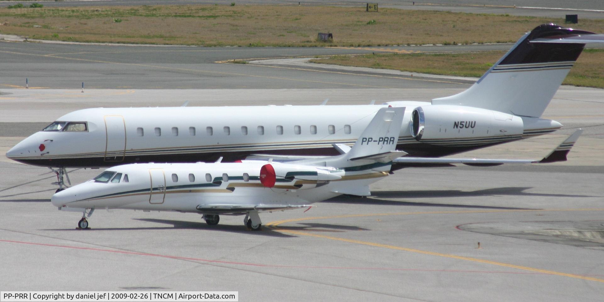 PP-PRR, Cessna 560XL Citation XLS C/N 560-5823, park at the  tncm ramp