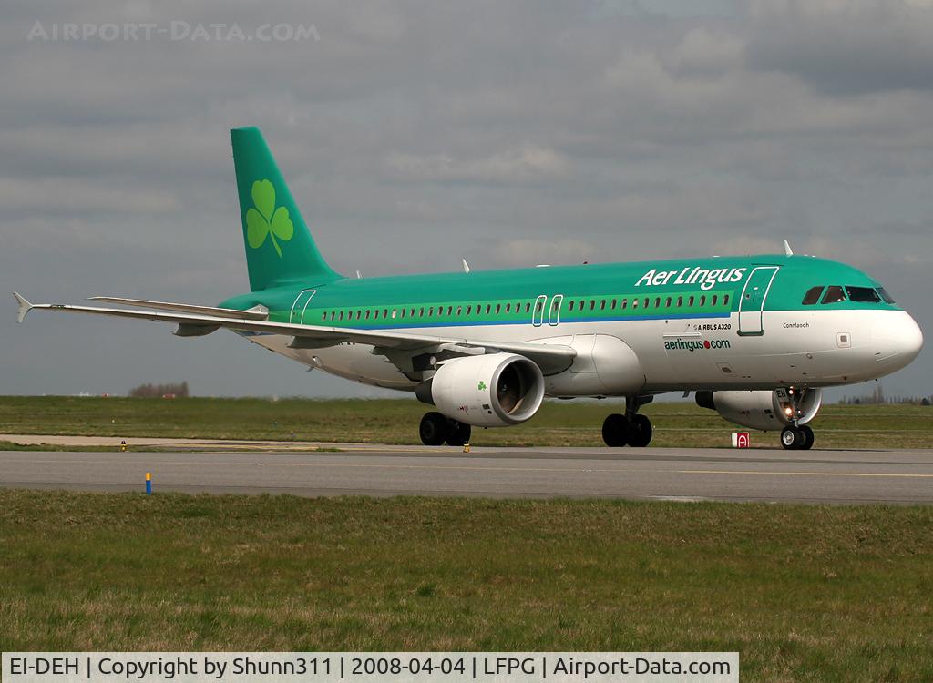EI-DEH, 2004 Airbus A320-214 C/N 2294, Taxiing to his gate...
