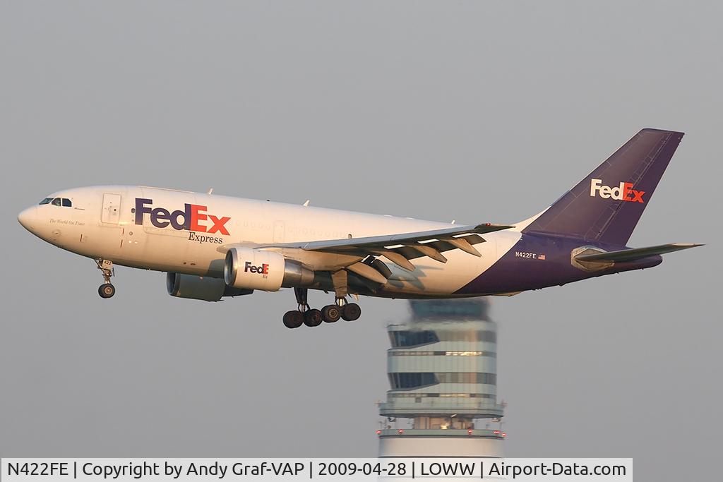 N422FE, 1986 Airbus A310-222 C/N 346, FedEx A310-300