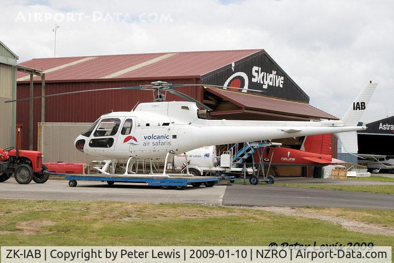 ZK-IAB, 1984 Aerospatiale AS-350B Écureuil C/N 1785, Volcanic Air Safaris Ltd., Rotorua