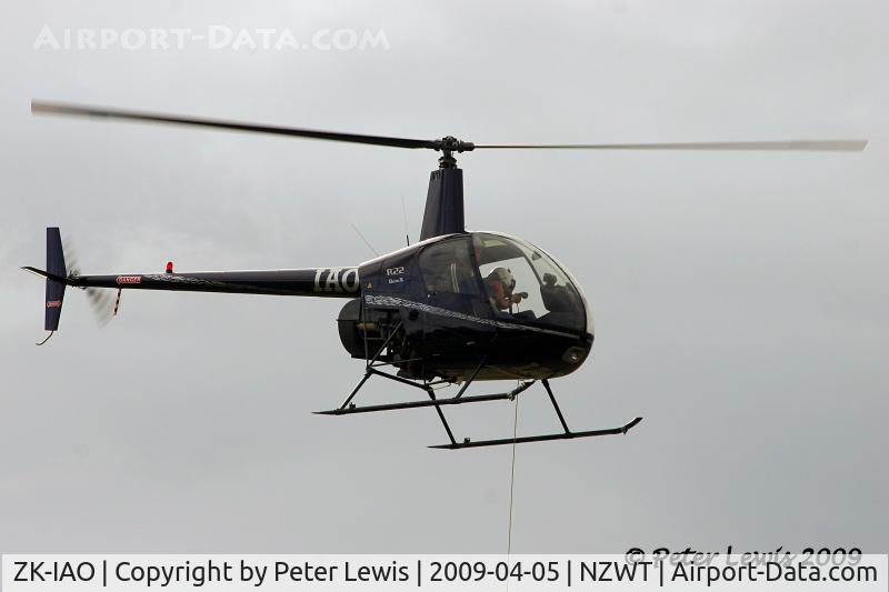 ZK-IAO, 1999 Robinson R22 Beta C/N 2910, River Heights Farm Ltd., Turangi