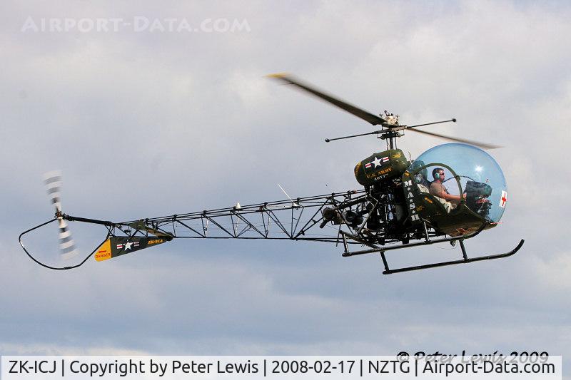 ZK-ICJ, Bell 47G-3B-1 Sioux C/N 3337, Harbour & Gulf Ltd., Auckland