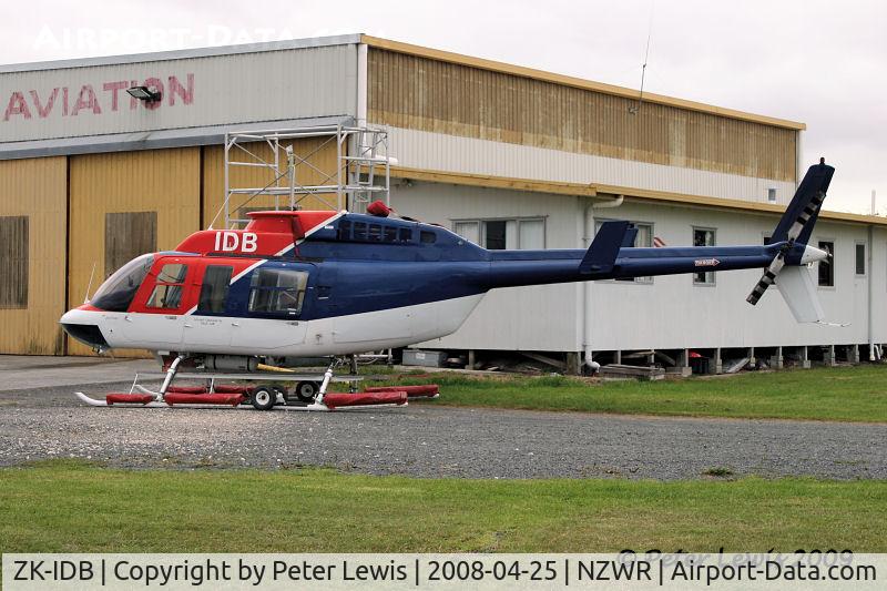 ZK-IDB, Bell 206L-1 LongRanger II C/N 45571, Blackley-Bathe Builders Ltd., Whangarei