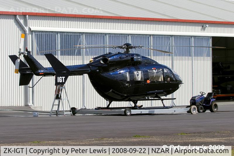 ZK-IGT, 2007 Eurocopter-Kawasaki EC-145 (BK-117C-2) C/N 9110, Advanced Flight Ltd., Auckland