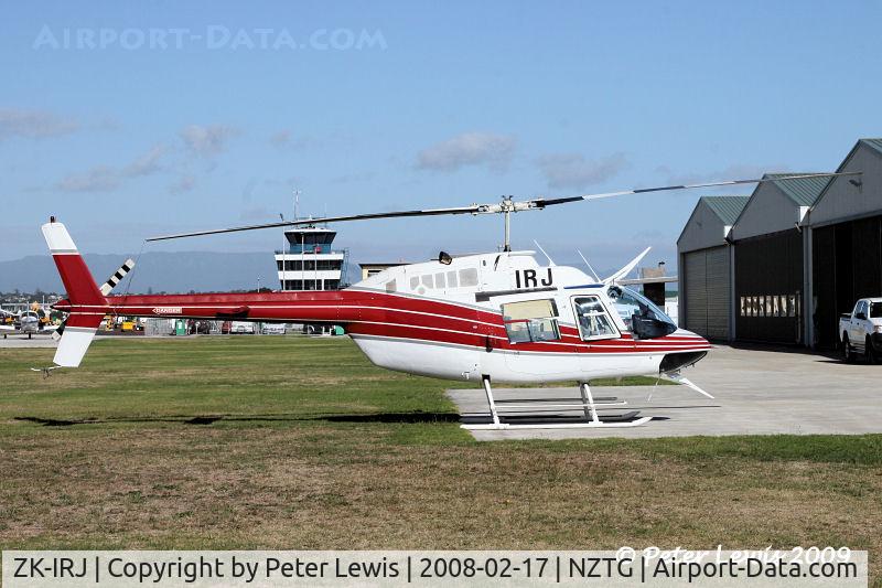 ZK-IRJ, Bell 206B C/N 1917, R N Jennings, Tauranga