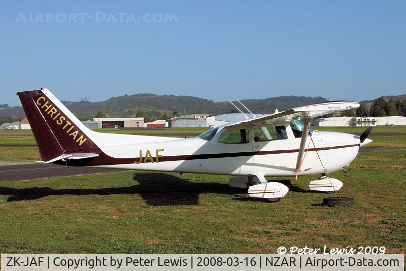 ZK-JAF, Cessna 172N C/N 17272632, David W & Margaret R Brown, Auckland